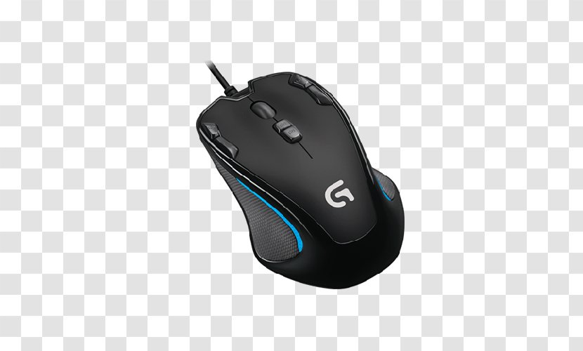 Computer Mouse Logitech G300S Optical Video Game - Peripheral Transparent PNG