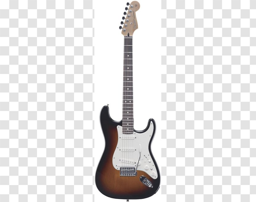 Fender Stratocaster Squier Musical Instruments Corporation Electric Guitar Bullet - Sunburst - Guitarra Electrica Transparent PNG