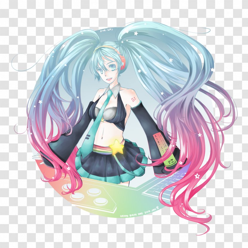 Image League Of Legends Hatsune Miku Idea Illustration - Watercolor Transparent PNG