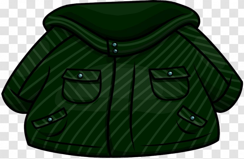 Club Penguin Outerwear Jacket Raincoat - Coat Transparent PNG
