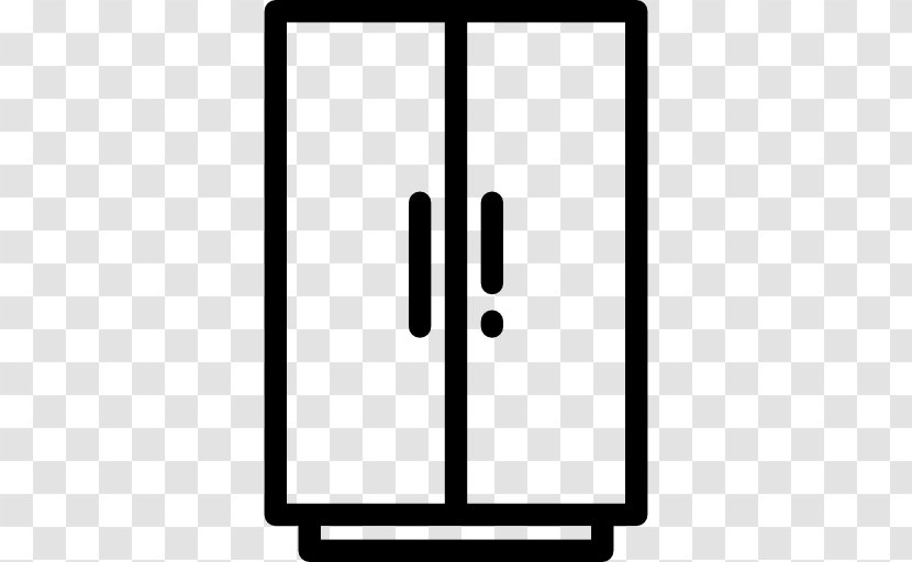 Fridge - Refrigerator - Rectangle Transparent PNG