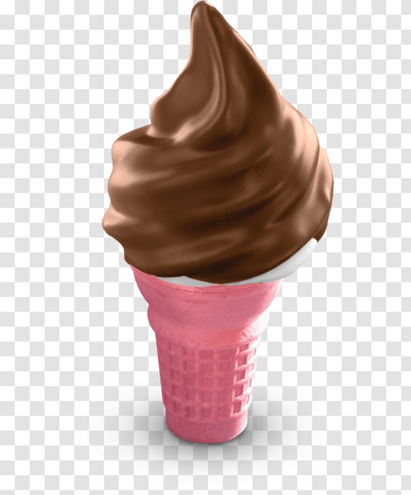 Chocolate Ice Cream Sundae Cones Frozen Yogurt - Dessert Transparent PNG
