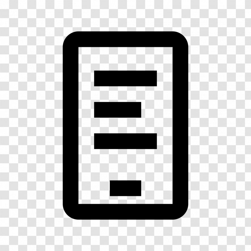 Symbol - Document - Read Icon Transparent PNG