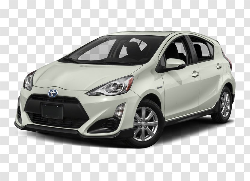 2018 Toyota Prius C One Hatchback Car Three Front-wheel Drive Transparent PNG
