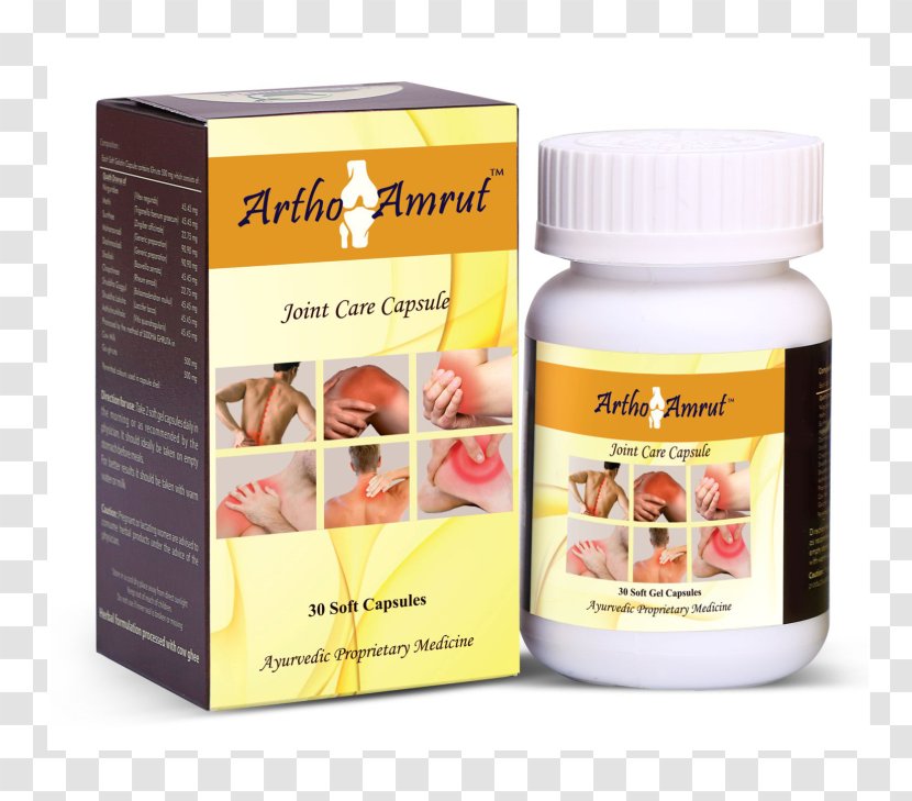 Dietary Supplement Capsule Ayurveda Herb Formulation - Joint Transparent PNG