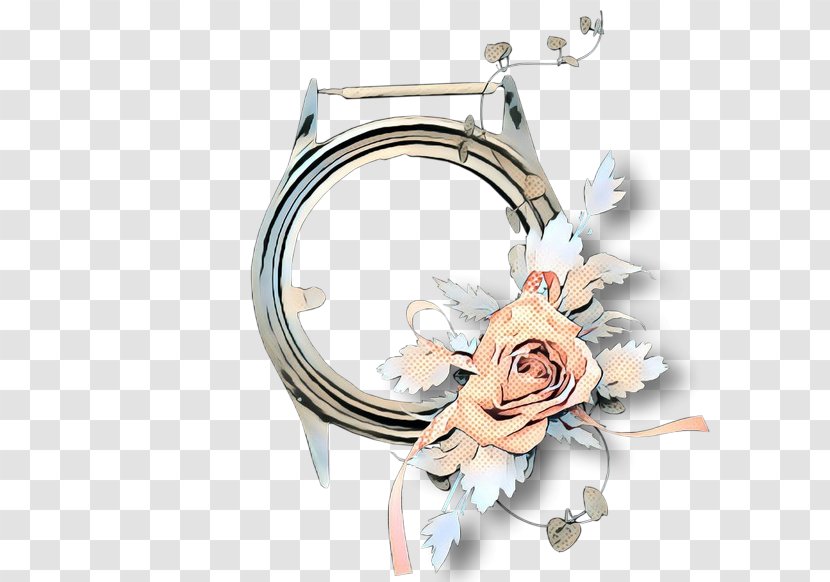 Fashion Accessory Jewellery Plant Flower Body Jewelry - Metal Beige Transparent PNG