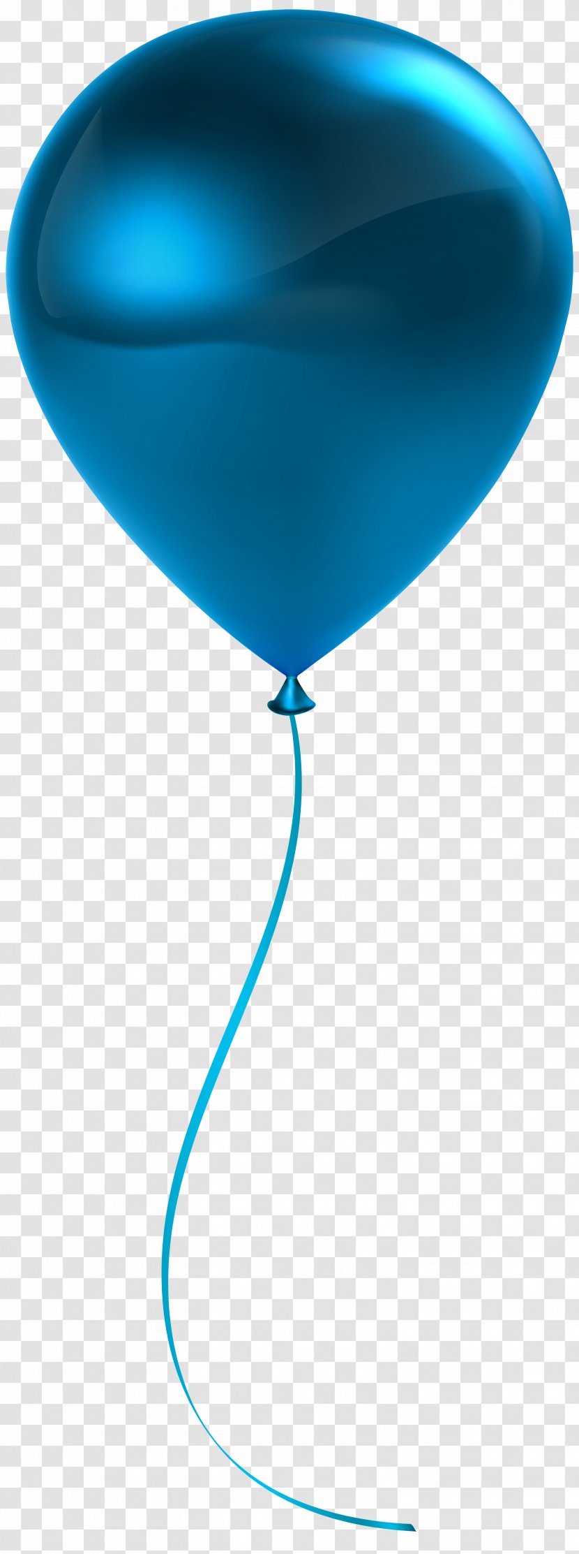 Blue Balloon Clip Art - Red Transparent PNG