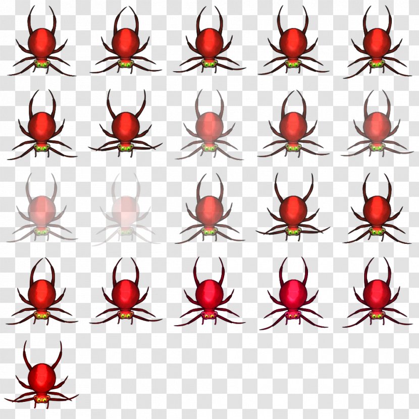 Sprite Software Bug Spider Lens - Insect - Baby Creative Transparent PNG
