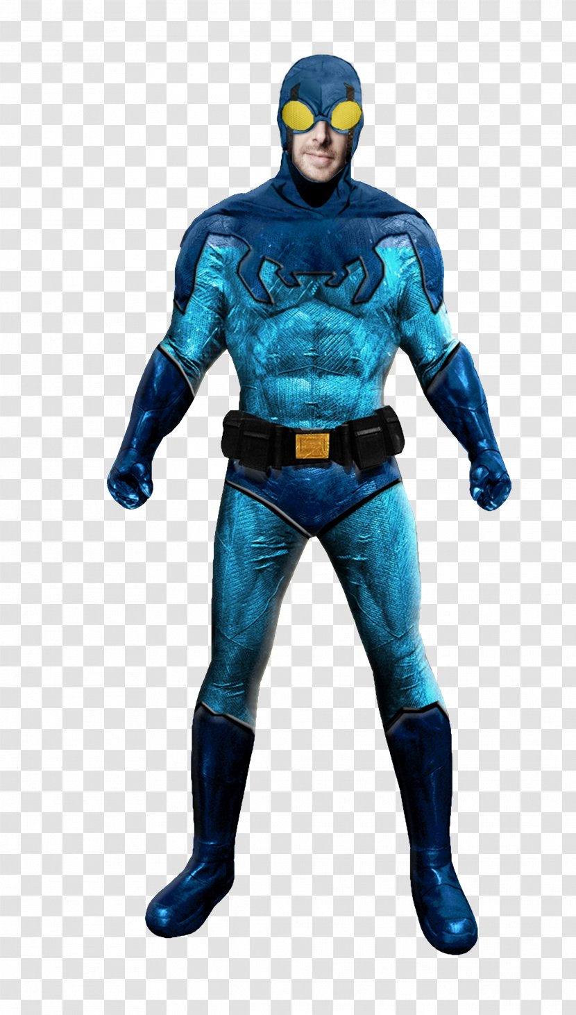 Booster Gold Ted Kord Blue Beetle Superhero Lex Luthor - Costume Transparent PNG
