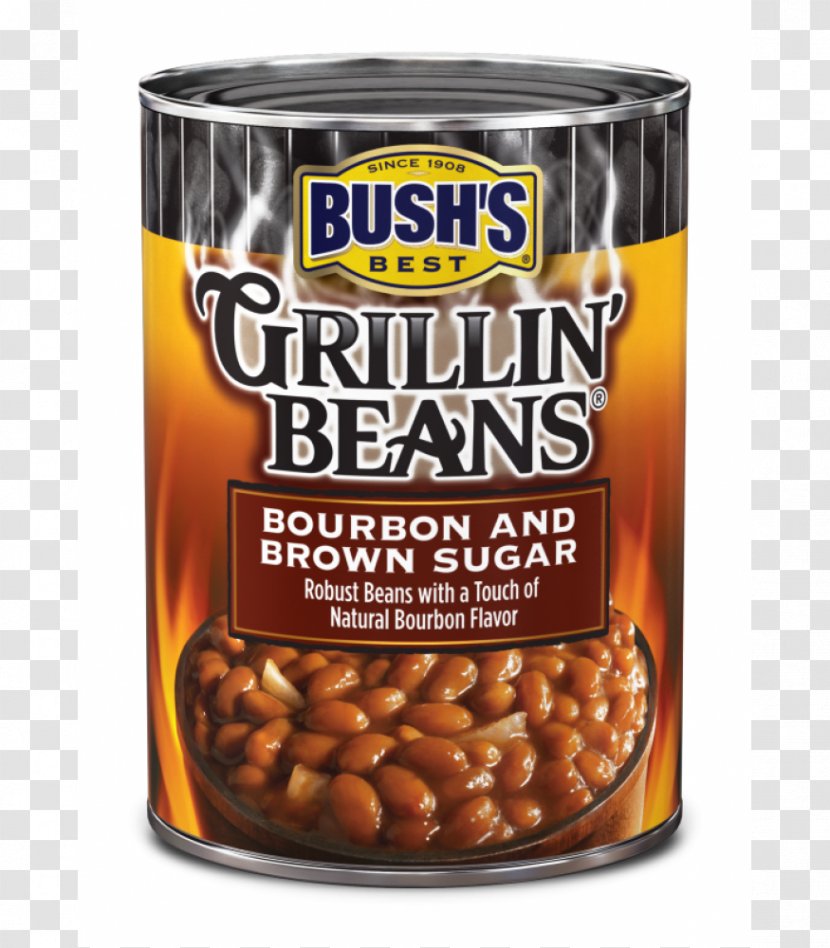 Baked Beans Barbecue Bratwurst Chili Con Carne Bush Brothers And Company - Tin Can Transparent PNG