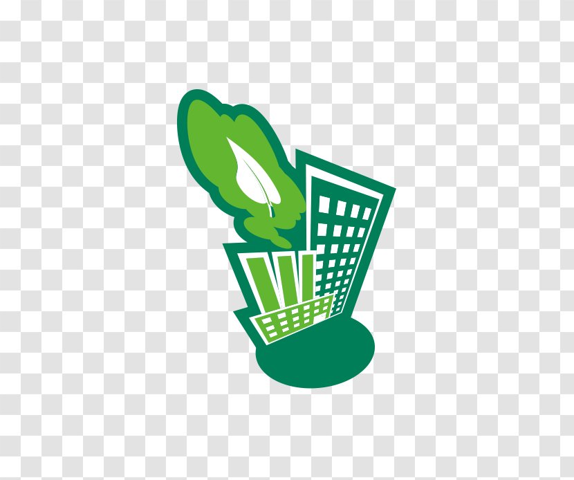 Recycling Waste Business - Resource - Green Building Icon Transparent PNG