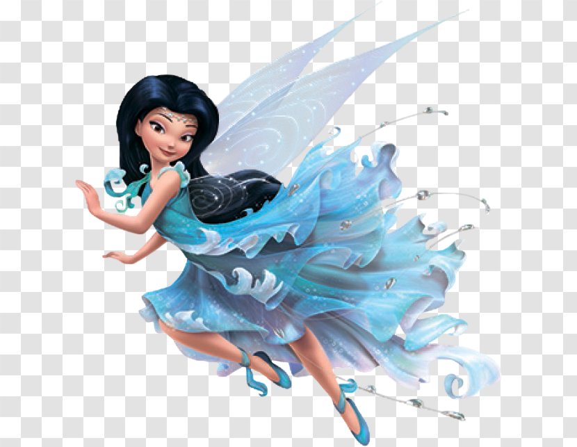 Disney Fairies Silvermist Iridessa Tinker Bell Fairy - Fictional Character Transparent PNG