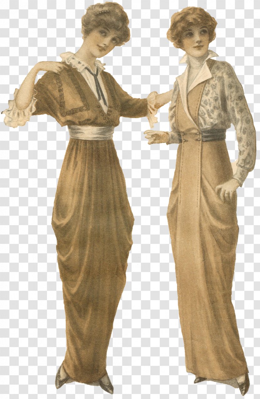 Edwardian Era Skirt Fashion Vintage Clothing - Dress Transparent PNG