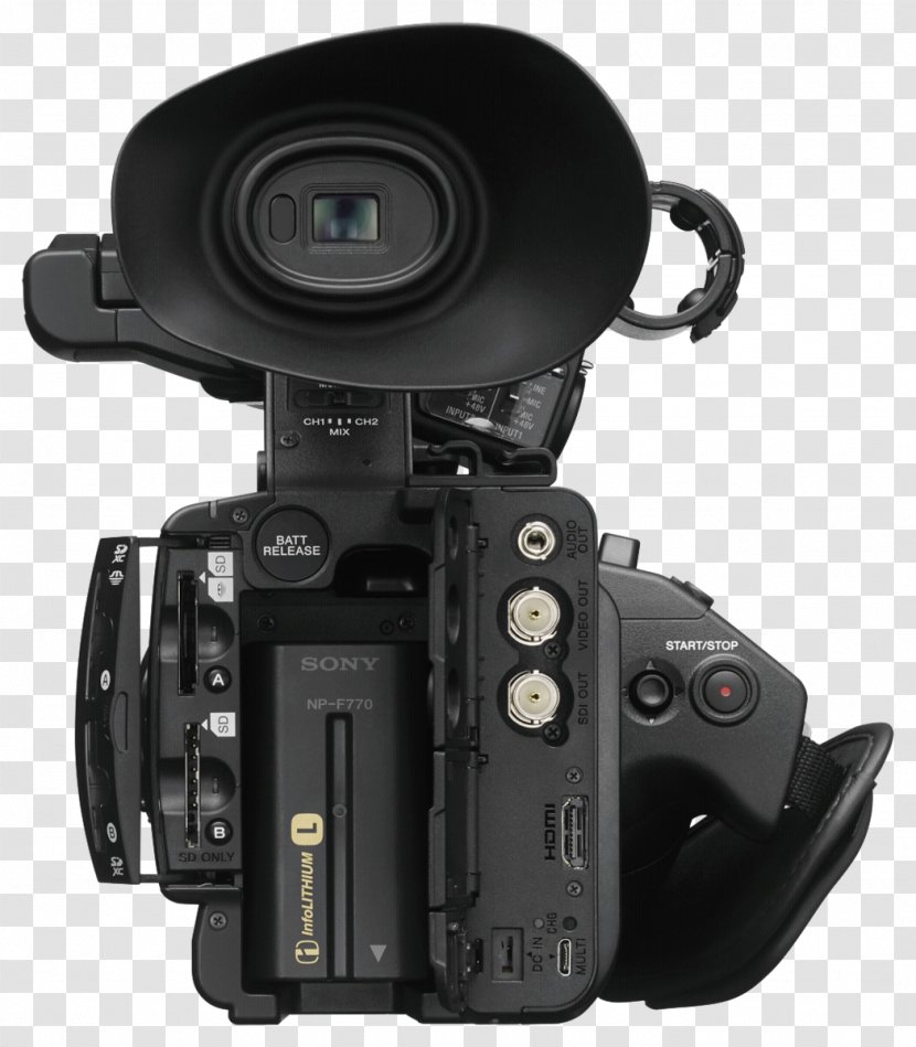 Sony NXCAM HXR-NX5R Video Cameras XAVC Professional Camera - Nxcam Hxrnx100 Transparent PNG