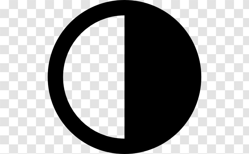 Semicircle Symbol - Brand - Half Transparent PNG