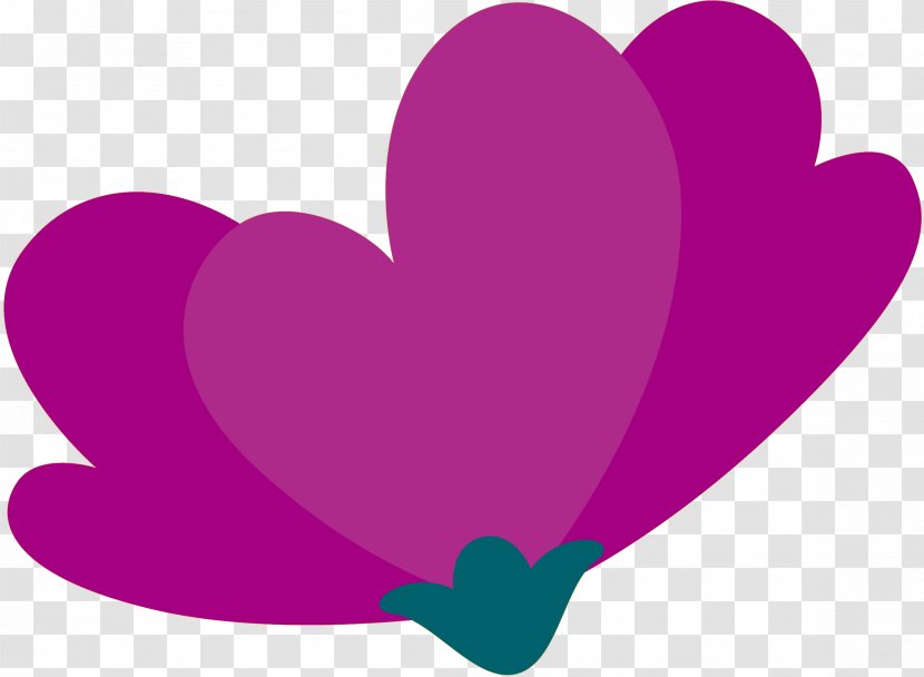 Clip Art Heart Valentine's Day Pink M M-095 - Love - M095 Transparent PNG