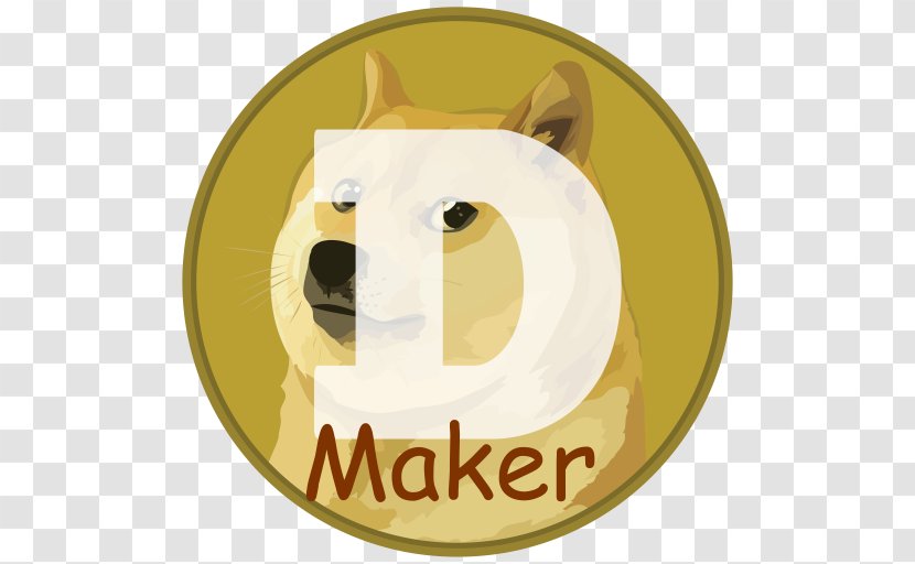 Dogecoin Cartoon Snout - Android - Doge Transparent PNG