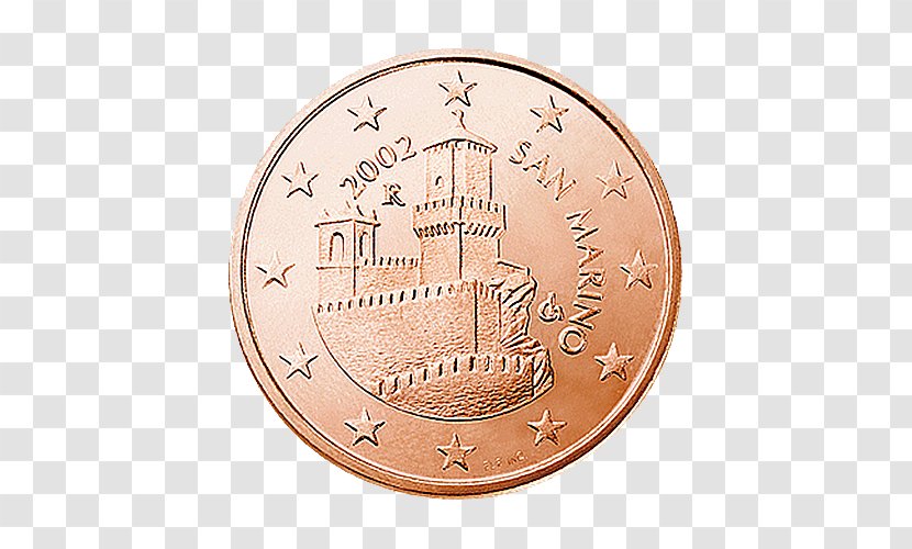 Guaita Sammarinese Euro Coins 5 Cent Coin 1 - 20 Transparent PNG