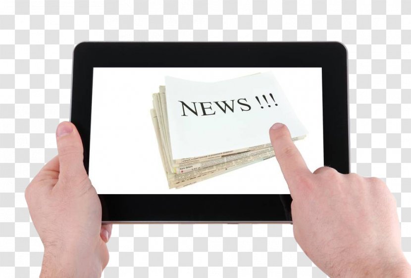 Stock Photography Newspaper Newsletter - Multimedia - Click The Tablet Transparent PNG