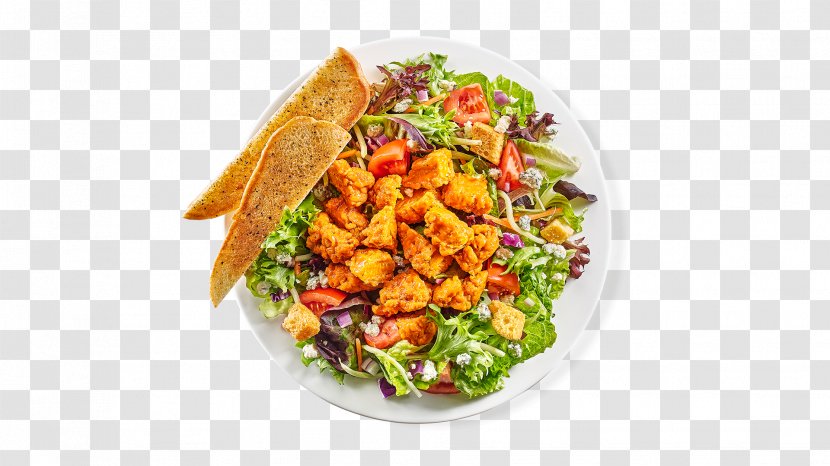Buffalo Wing Chicken Salad Barbecue Wrap Caesar - Food Transparent PNG