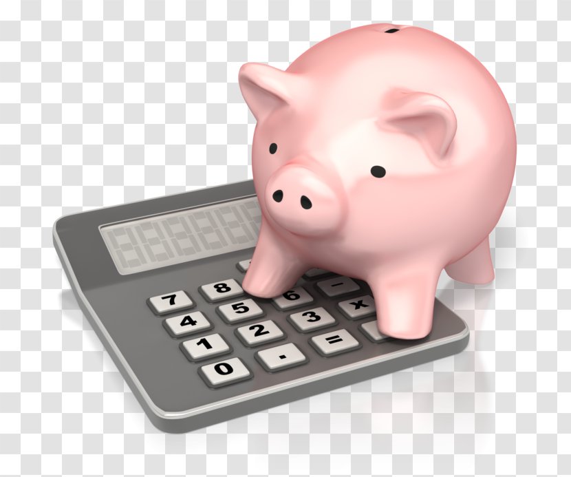 Piggy Bank Tax Money Clip Art - Deduction - Income Transparent PNG