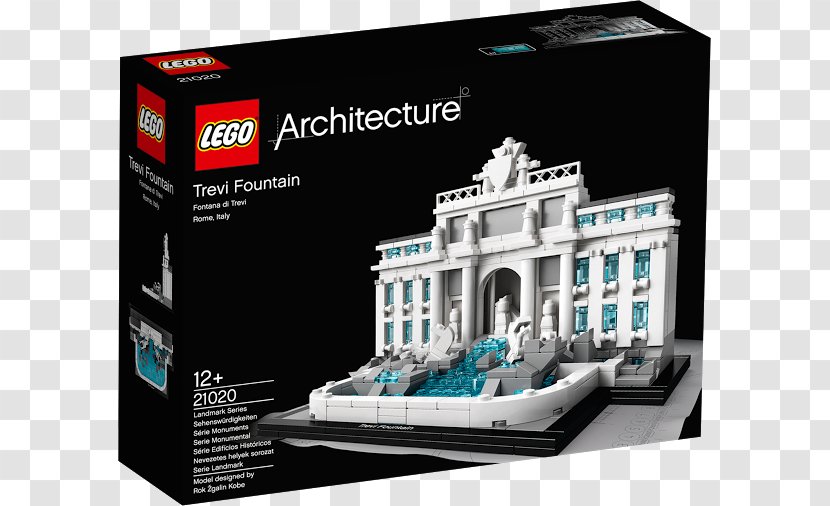 LEGO 21020 Architecture Trevi Fountain Lego Toy Transparent PNG
