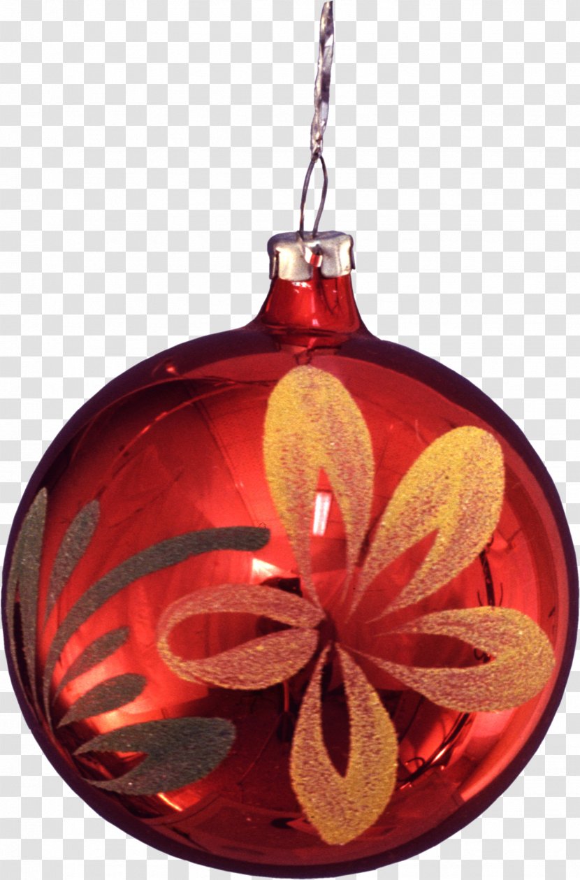 Christmas Ornament New Year Tree Toy - Red Transparent PNG
