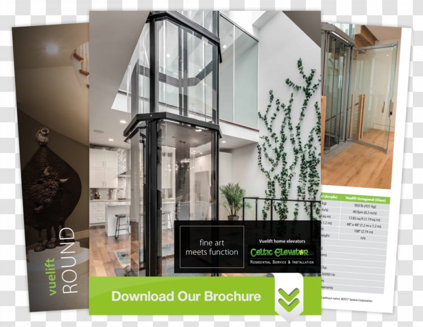 Home Lift Elevator Design Brochure - Arizona Transparent PNG