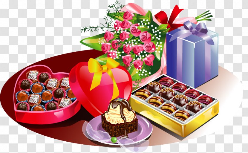 Chocolate Cake Gift - Dark - Gifts Transparent PNG