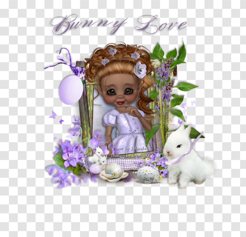 Floral Design Fairy Doll - TAK Transparent PNG