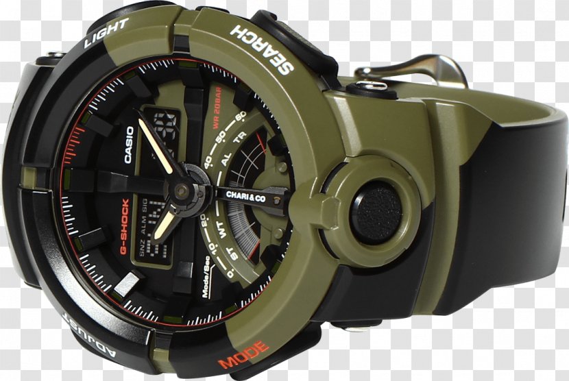 Shock-resistant Watch G-Shock GA100 Casio - G Shock Transparent PNG