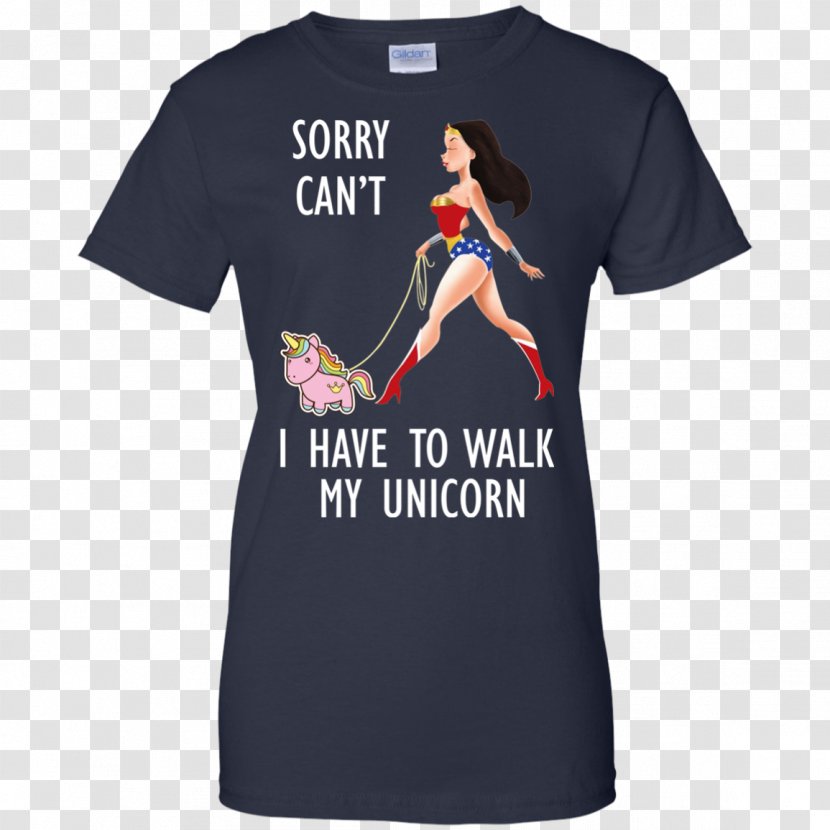 T-shirt Hoodie Wonder Woman Unicorn - Unisex Transparent PNG