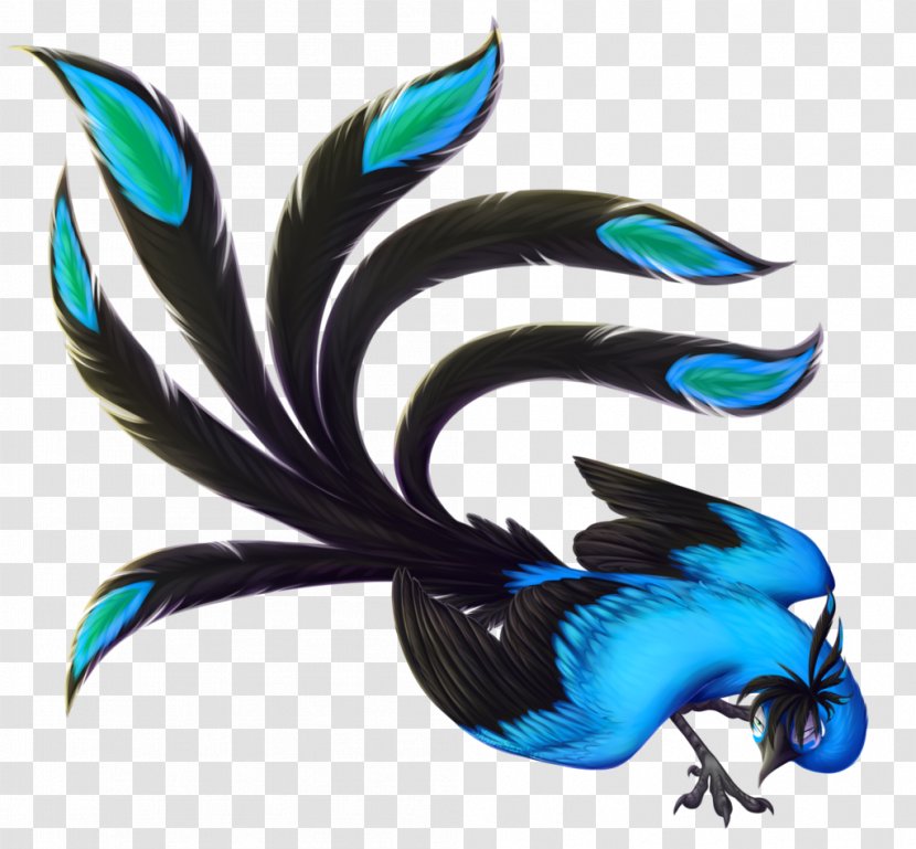 Blue Phoenix - Wing - Clipart Transparent PNG