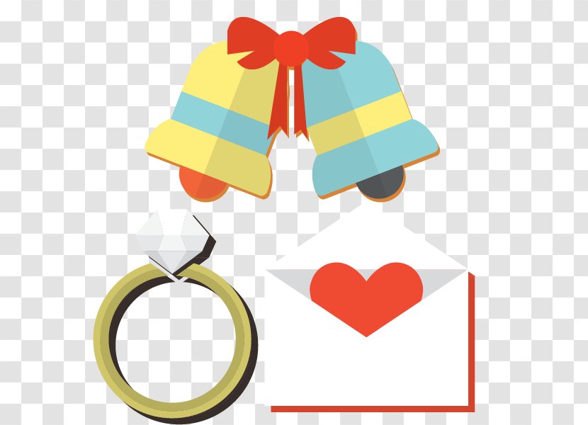 Wedding Clip Art - Heart - Vector Bells Ring Transparent PNG