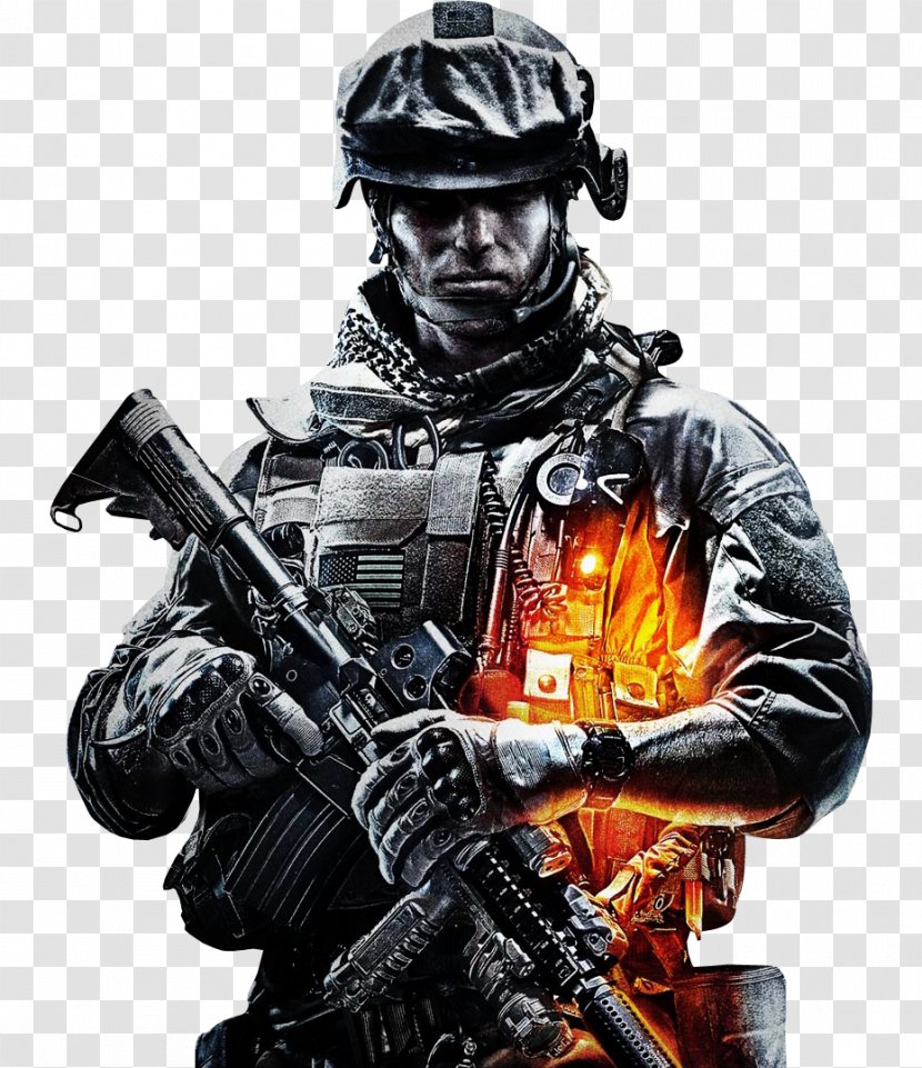 Battlefield 3 4 1 2 Battlefield: Bad Company - Soldier - Call Of Duty Transparent PNG