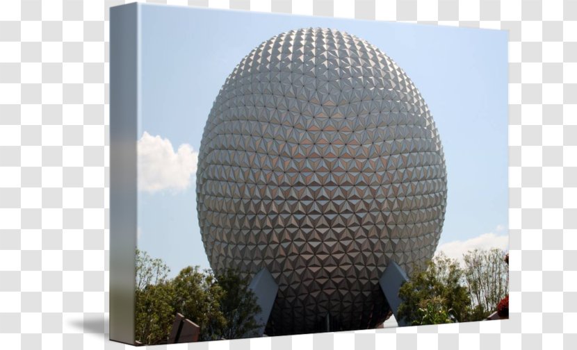 Facade Architecture Epcot Sphere Dome - Tree Transparent PNG