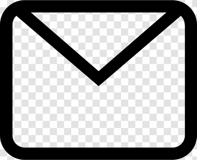 Download Email Icon Design - White Transparent PNG