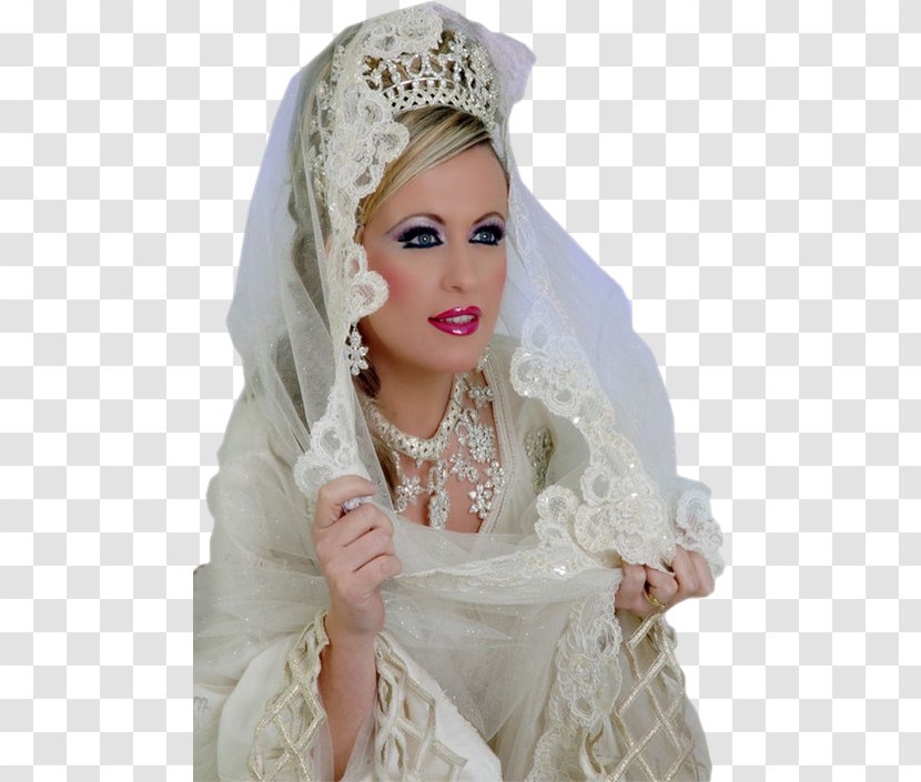 Bambolino Bride Wedding Dress Headpiece - Cartoon Transparent PNG