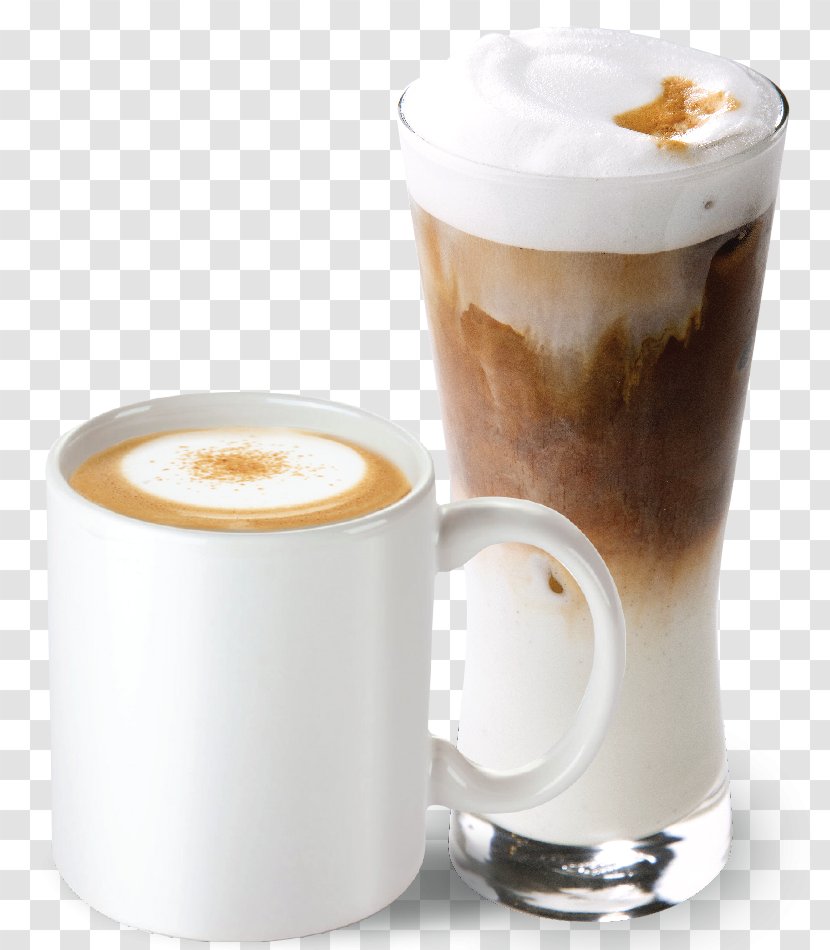 Caffè Macchiato Café Au Lait Latte Wiener Melange Mocha - Cappuccino - Milk Transparent PNG