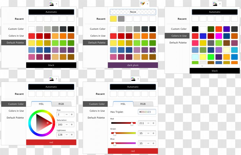 Color Picker Graphic Design Scheme Wheel - Libreoffice Transparent PNG