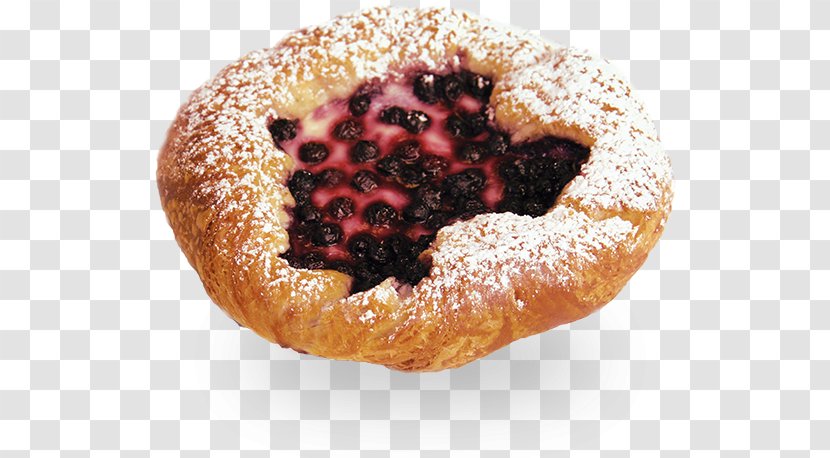 Danish Pastry Blueberry Pie Tart Custard Muffin Transparent PNG