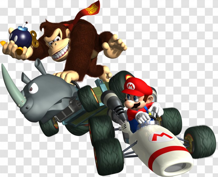 Donkey Kong Mario Kart DS Super Bros. Kart: Double Dash - Toy Transparent PNG