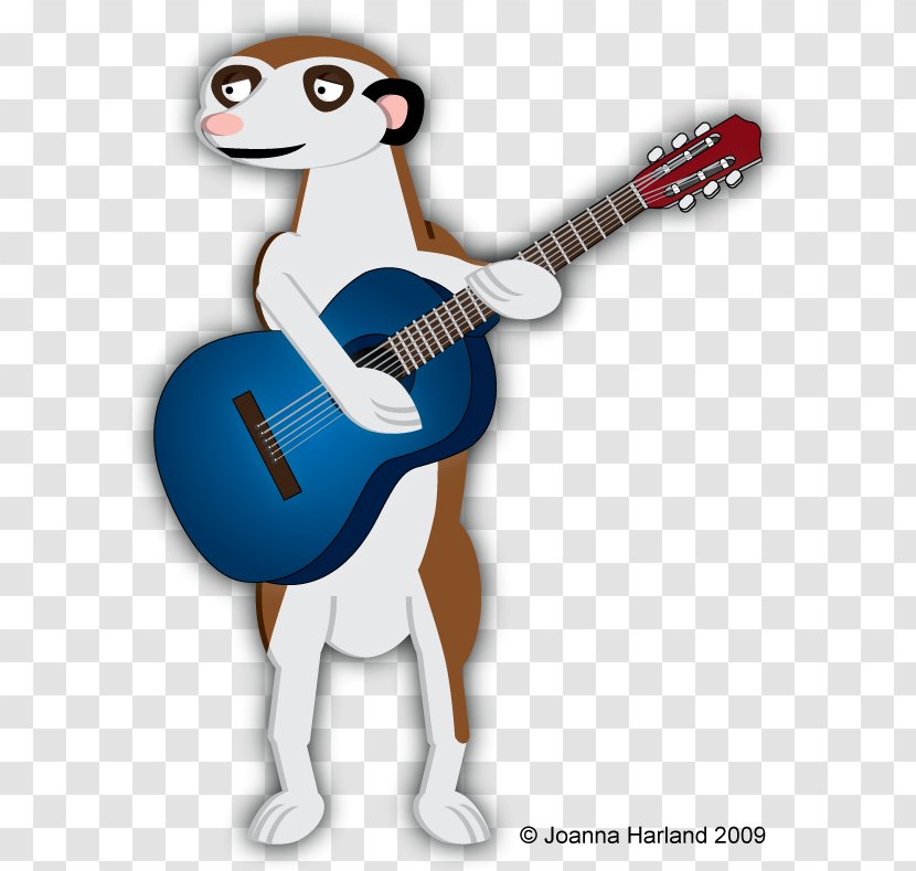 Classical Guitar Meerkat Clip Art - Plucked String Instruments Transparent PNG