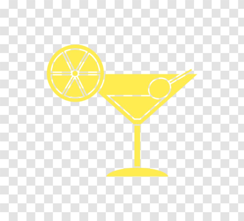 Martini Cocktail Glass Logo - Beach Umbrella Transparent PNG