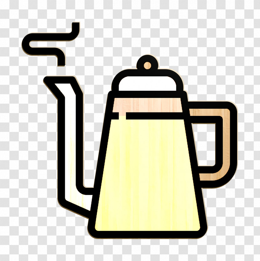 Kettle Icon Coffee Shop Icon Food And Restaurant Icon Transparent PNG