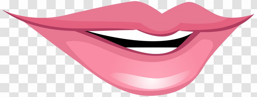 Mouth Lip Jaw - Pink - Smile Transparent PNG