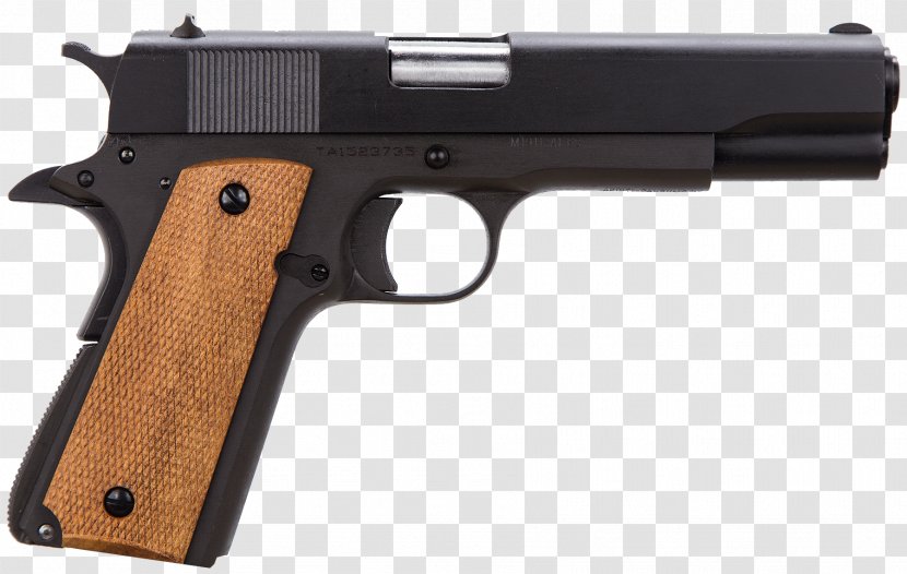 Trigger Firearm M1911 Pistol Gun Barrel Rock Island Armory 1911 Series - Weapon Transparent PNG