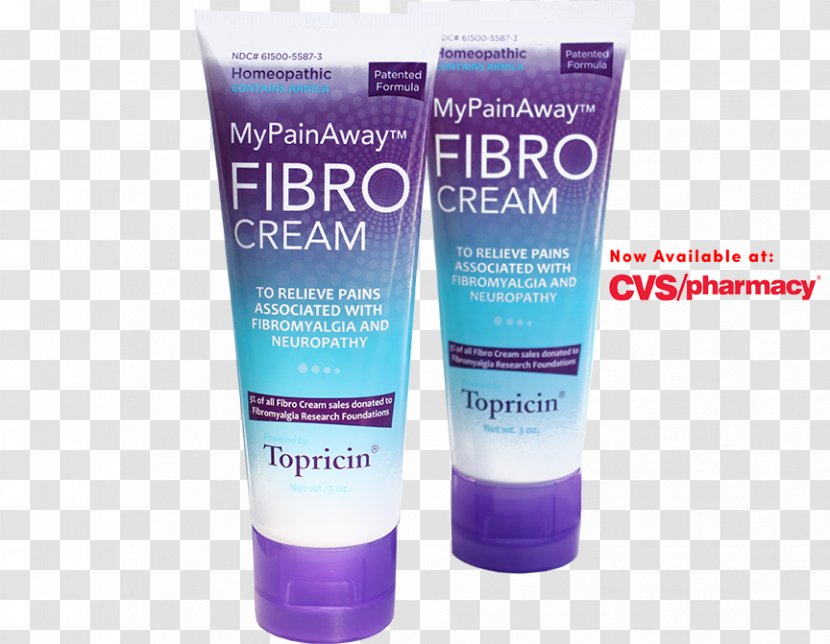 Cream Fibromyalgia Chronic Pain Ache Medicine - Therapy Transparent PNG