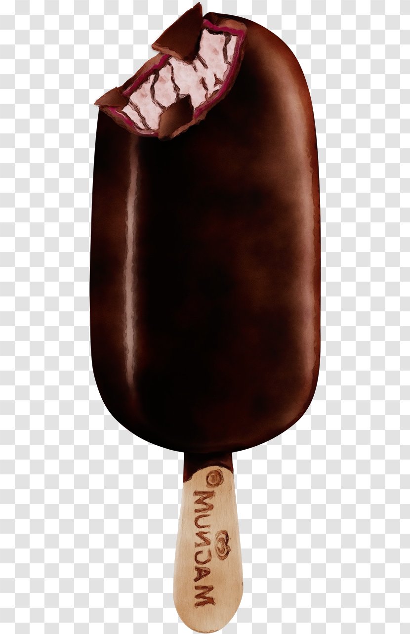 Brown Ice Cream Bar Pop Leather Transparent PNG