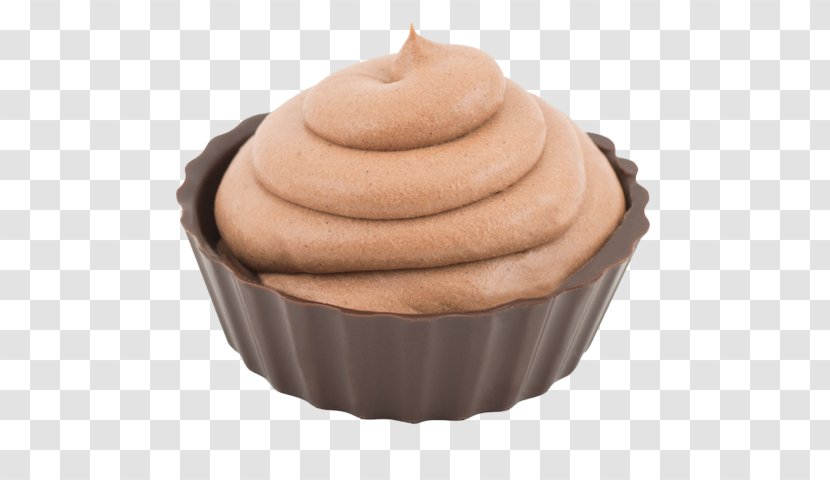 Buttercream Cupcake Chocolate Truffle Fondue Mousse - Food Transparent PNG